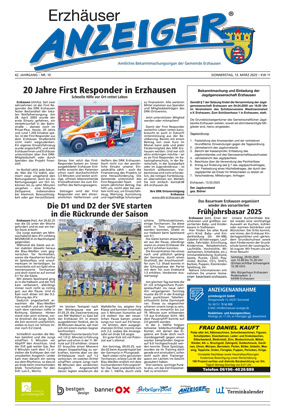 Erzhäuser Anzeiger KW11