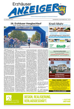 Erzhäuser Anzeiger KW38