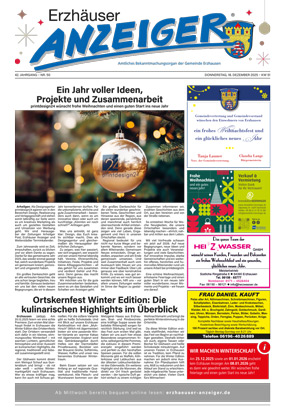 Erzhäuser Anzeiger KW51