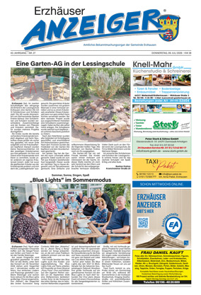 Erzhäuser Anzeiger KW28