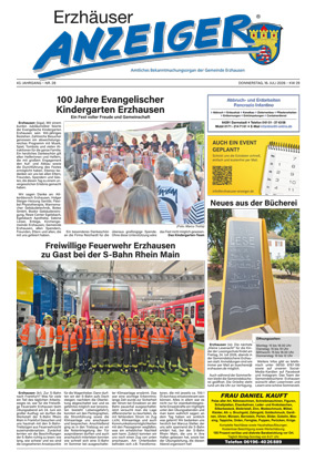 Erzhäuser Anzeiger KW29